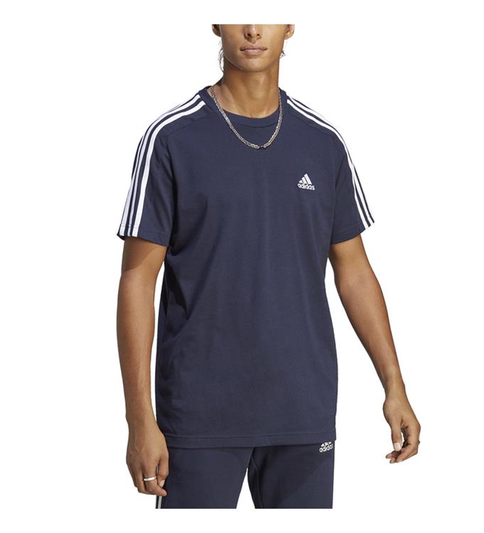adidas Men Essentials Single Jersey 3-Stripes T-Shirt
