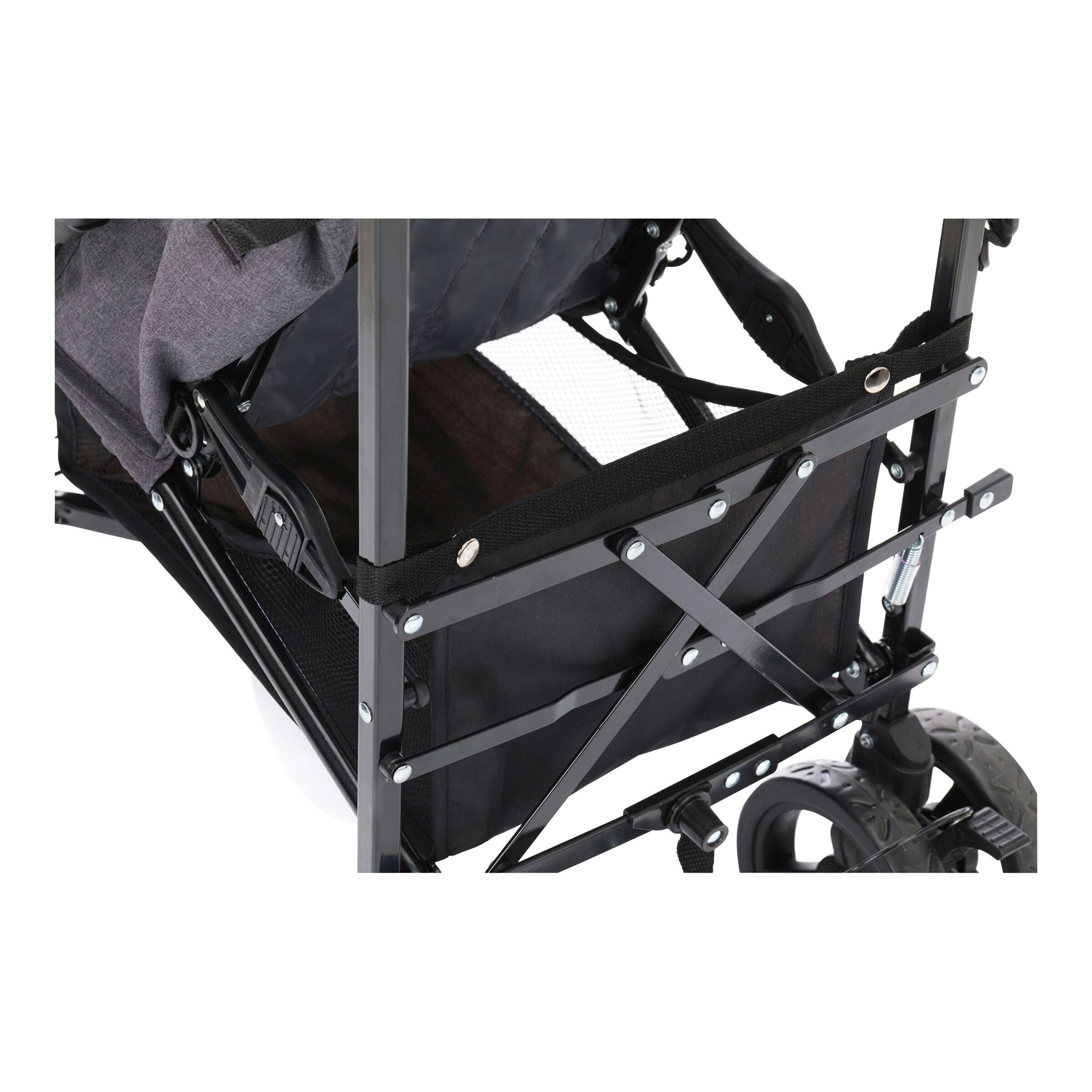 babycab Malaga Buggy mit Liegefunktion grau melange