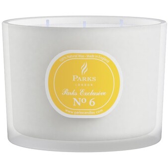 Bougie parfumée à 3 mèches - Citron, agrumes & genévrier - Parks Exclusive - 350 g