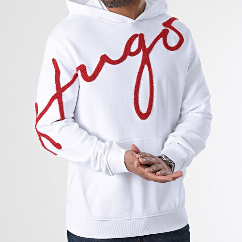 Sweat Capuche Dokapi 50482920 Blanc