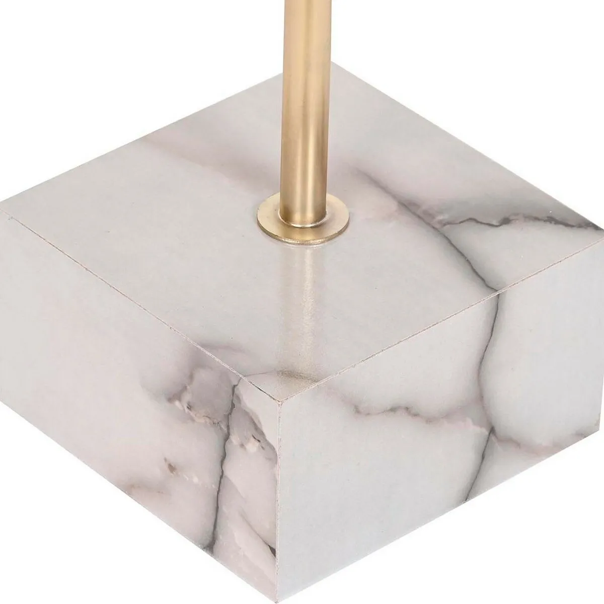 Table d'appoint DKD Home Decor - Marbre Acier