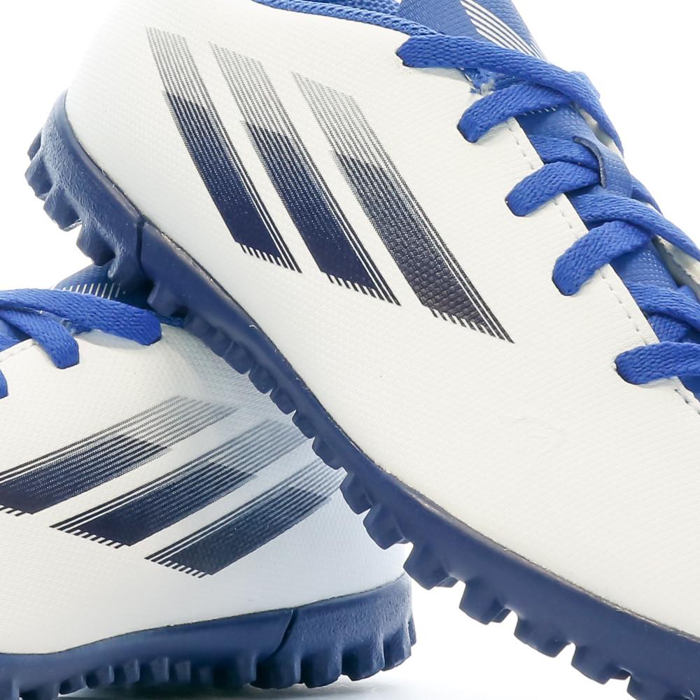 Adidas Chaussures de futsal Blanc/Bleu Enfant Adidas X Speedflow.4