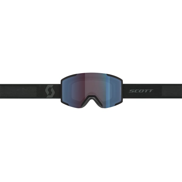 Masque de ski SCOTT SHIELD MINERAL BLACK ENHANCER BLUE CHROME