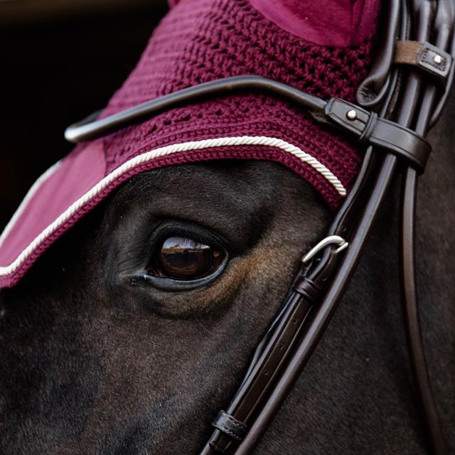 Oornetje Kentucky Wellington Velvet Donkerrood