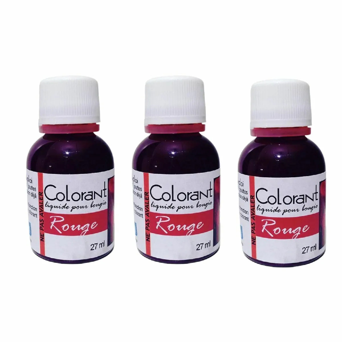 GRAINES CREATIVES Colorant pour Bougie Rouge