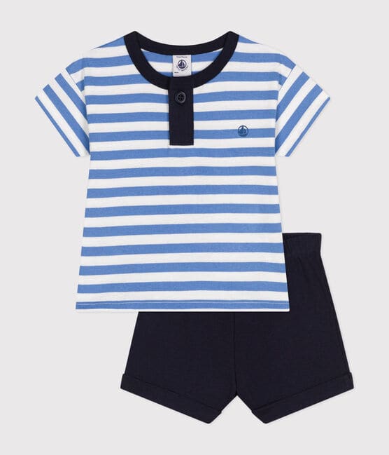 Ensemble tee-shirt et short en jersey bébé