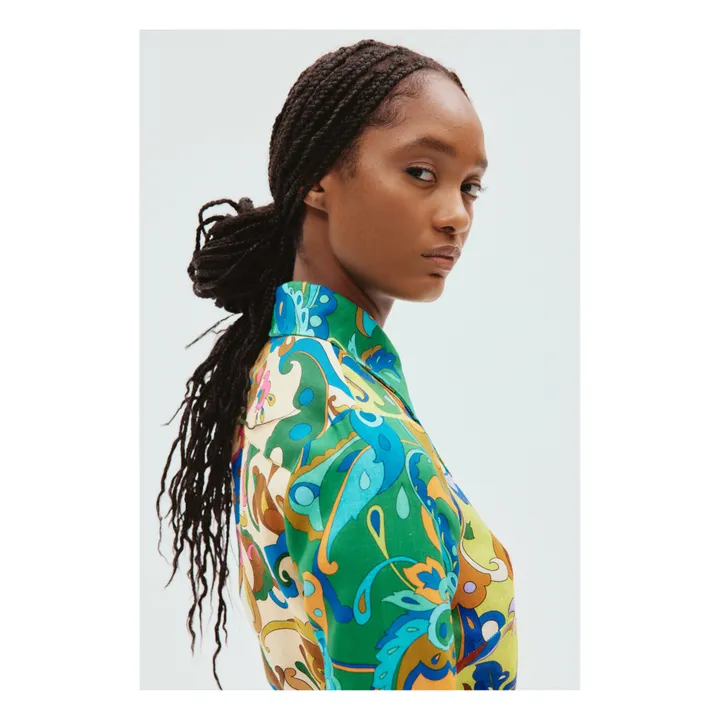 Alémais Robe Chemise Yvette Lin | Vert