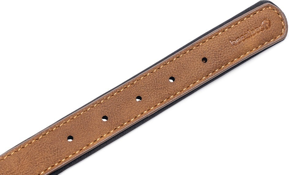 Beeztees hondenhalsband Balacron Ax bruin 31-39 x 2 cm