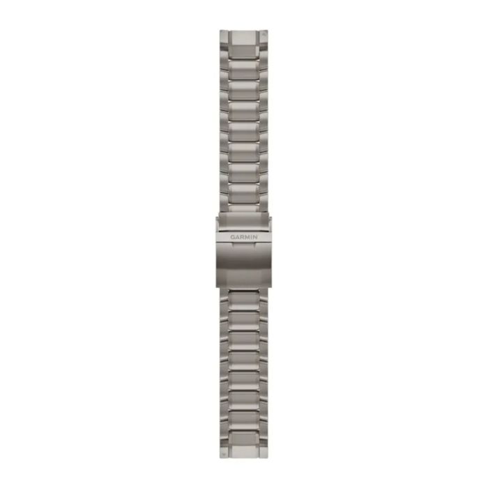 Garmin Unisex Tilbehør til ure/armbånd QuickFit 22 Band for MARQ (Headened Swept-link Titanium Bracelet)