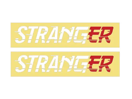 Stranger Drift Sticker sæt 2-Pak | SkatePro