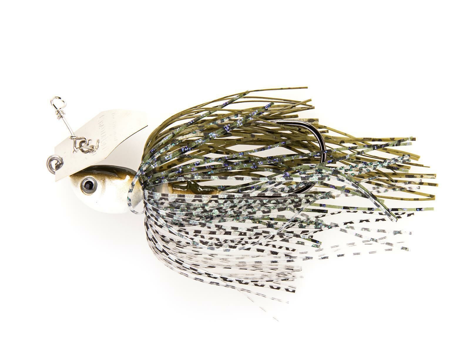 14g Project Z ChatterBait - Green Pumpkin Shad(Z-Man)