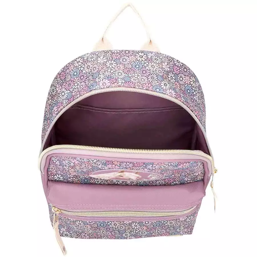 Depesche Rucksack Flowerfield Miss Melody 11 x 22 x 28 cm rosa