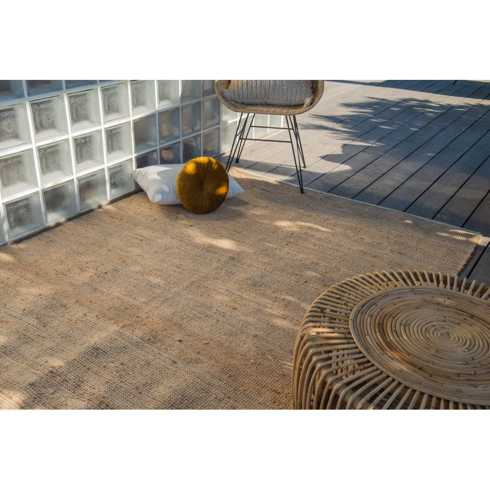 Tapis intérieur - majorque - 160 x 200 cm - marron - cezare