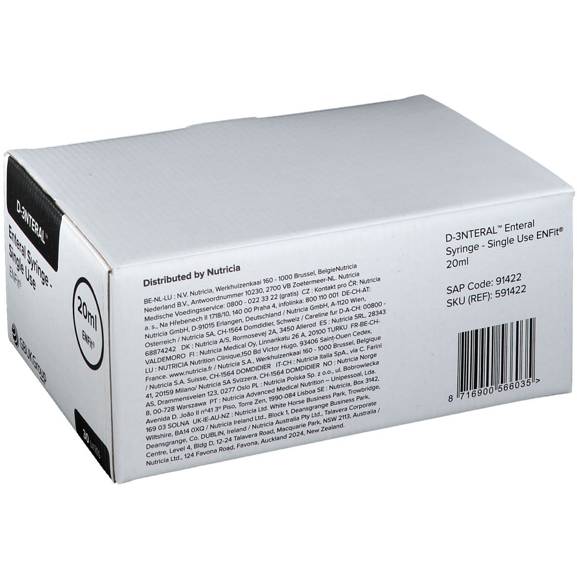 ENFIT Spritze 20 ml
