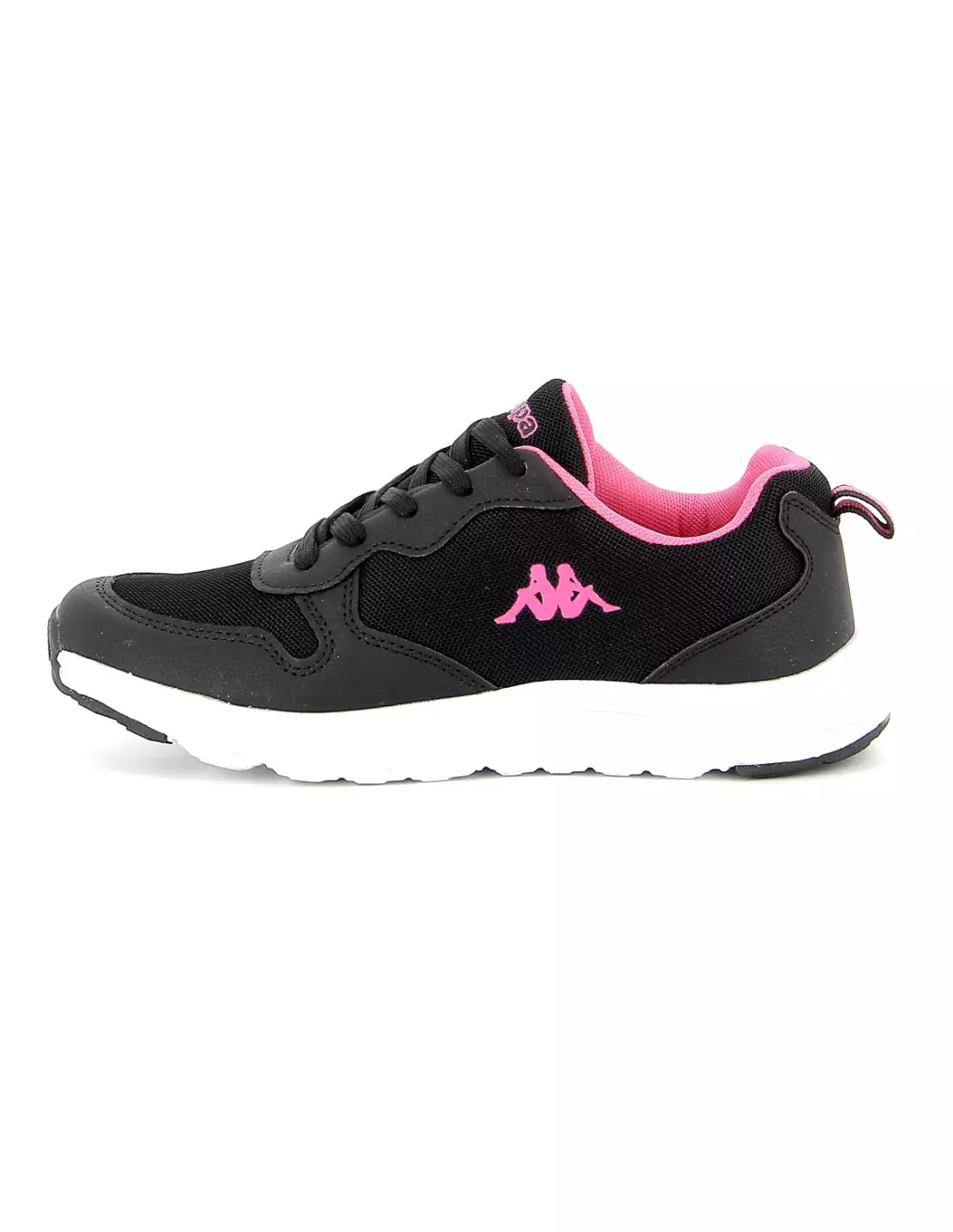 KAPPA DELVIS LACE - Sneakers Blackfuchsia