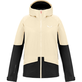 Salewa Puez Gore-Tex® 2L Hardshelljacke Oatmeal Damen