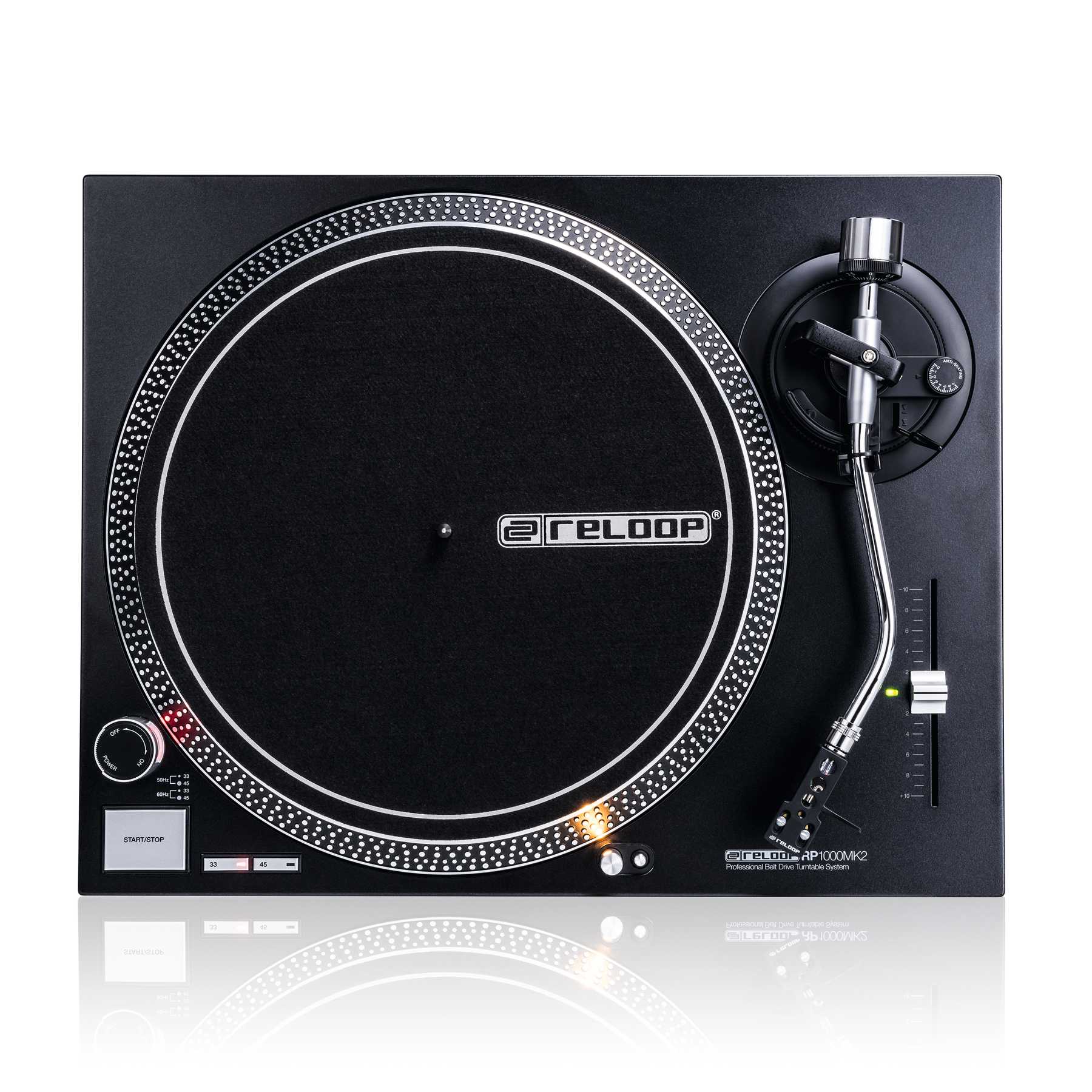 Reloop RP-1000 MK2 belt drive draaitafel
