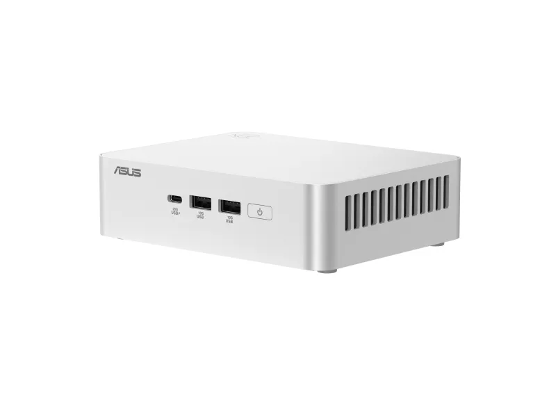 ASUS NUC 15 Pro  RNUC15CRSU900002 - Barebone - mini PC 1 x Core Ultra 9 285H / op til 5.4 GHz - RAM 0 GB - Arc Graphics 140T - IEEE 802.11ax (Wi-Fi 6), IEEE 802.11be (Wi-Fi 7), Bluetooth 5.4, 2.5 Gigabit Ethernet, Gigabit Ethernet - sølv