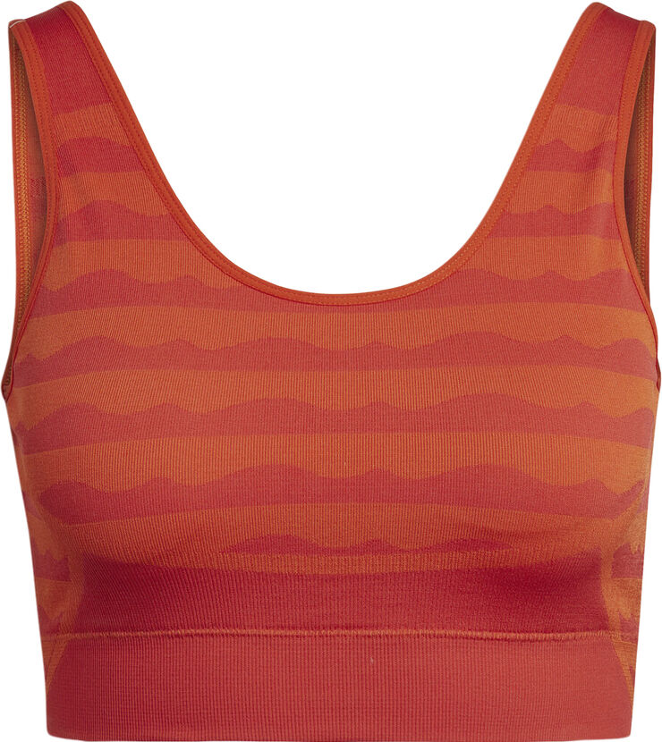 adidas Marimekko Light-Support Aeroknit sports bh Orange