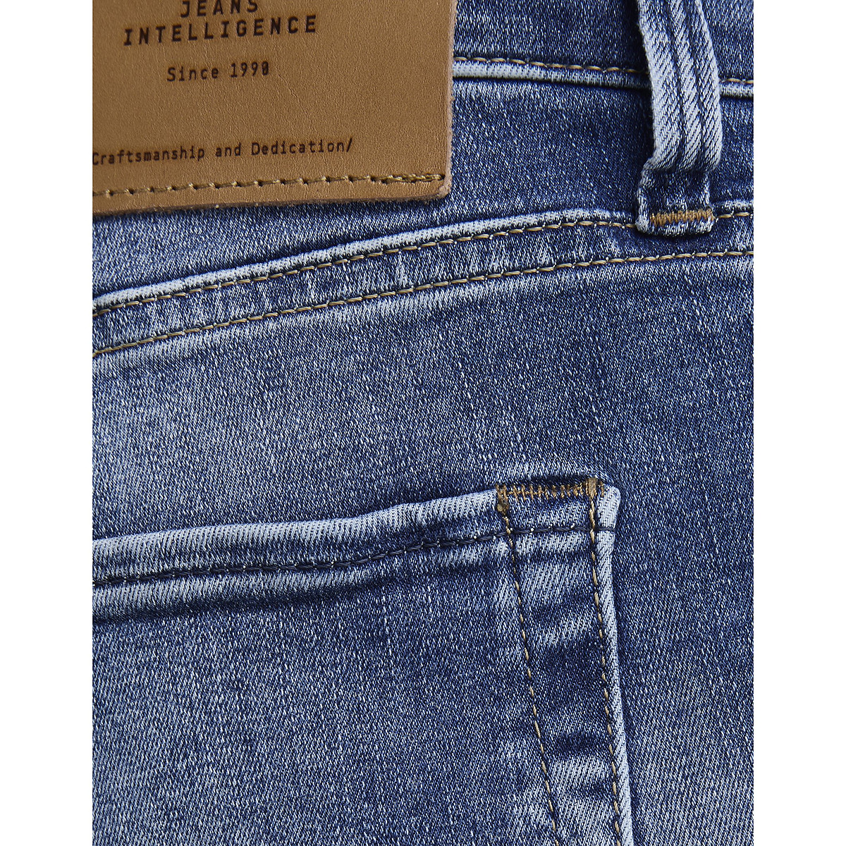JACK & JONES<br>Calça jeans slim stretch Glenn