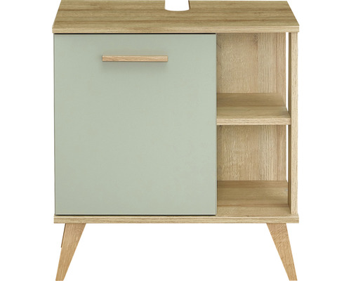 Pelipal Quickset 963 wastafelmeubel, BxHxD 60,5 x 65 x 33 cm, frontkleur saliehoutdecor, 963.016017