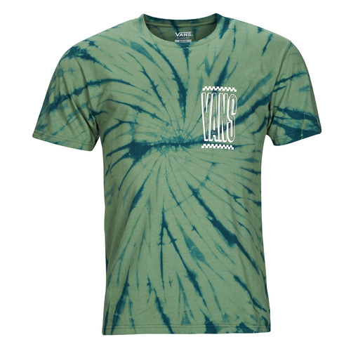 Vans - TALL TYPE TIE DYE SS TEE - DUCK GREEN