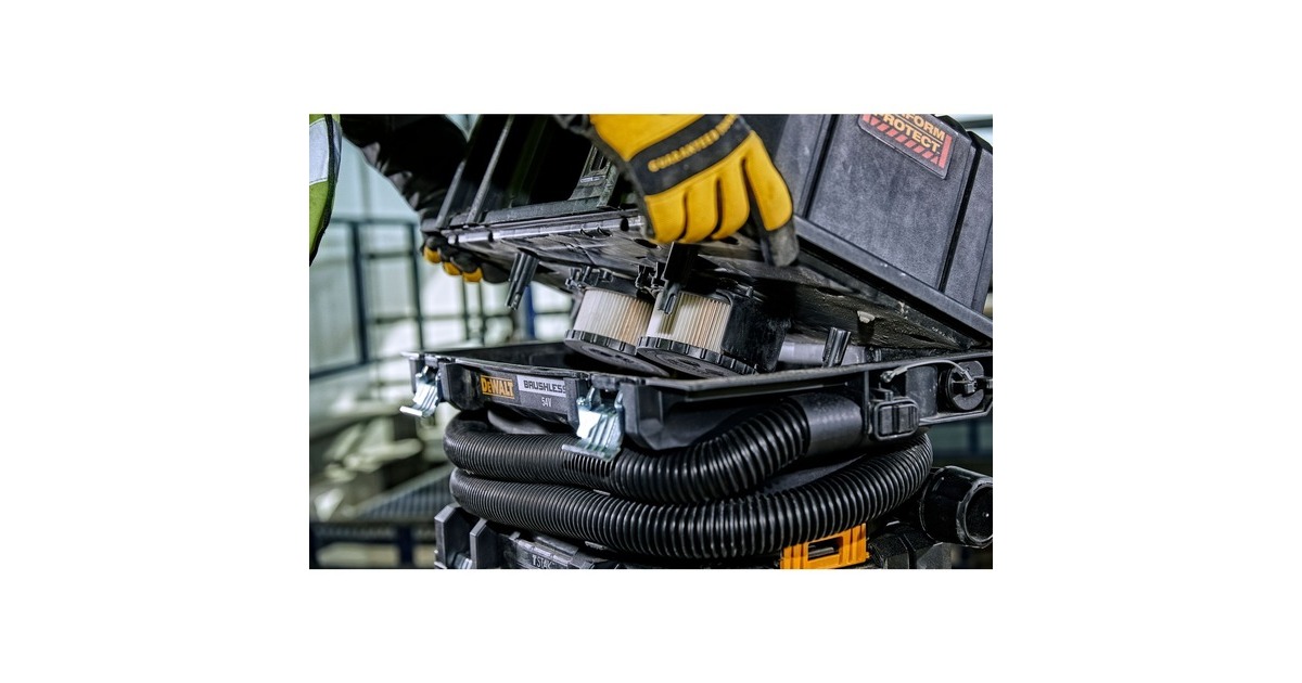 DEWALTDCV586MK-XJ XR FLEXVOLT Accu Nat- en droogzuiger  (Zwart, Accu en oplader niet inbegrepen)