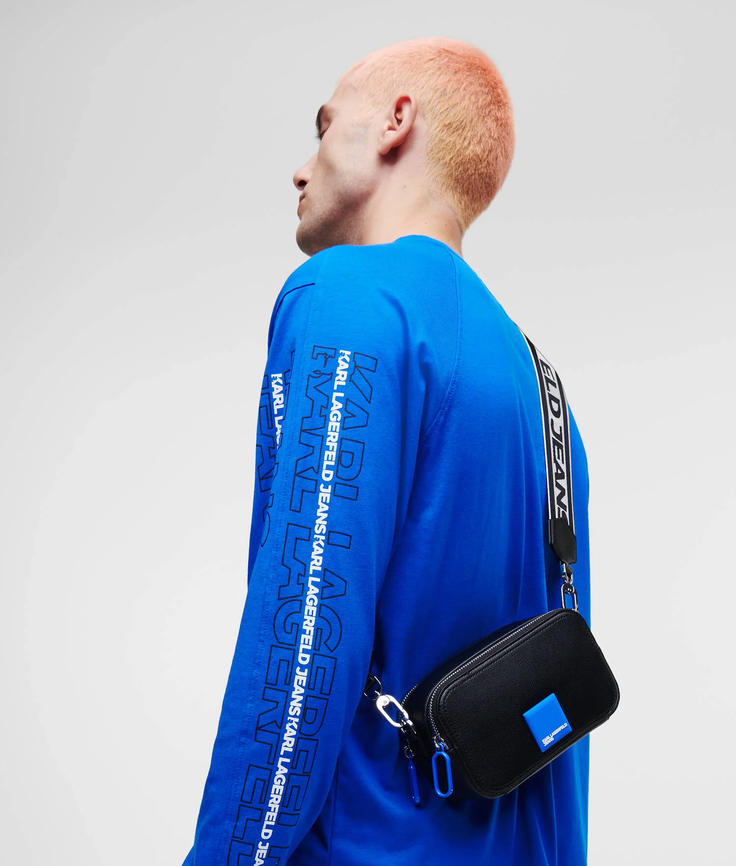 SAC CAMÉRA AVEC LOGO KLJ ENCADRÉ - Noir