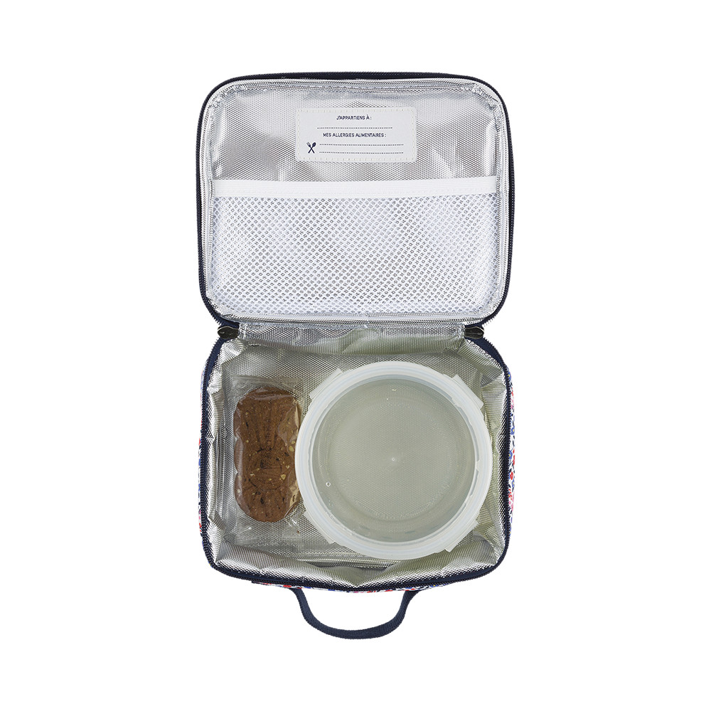 Boîte à goûter Alexa bleue
