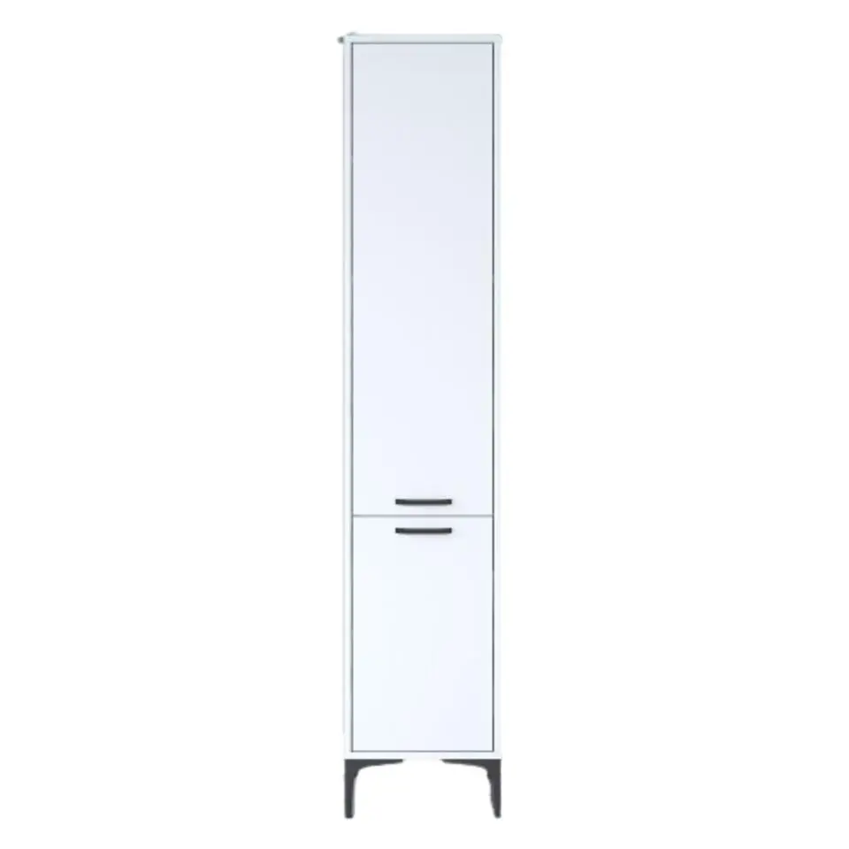Emob Multifunctionele kast Woody Fashion - 40 x 40 x 199 cm - Wit