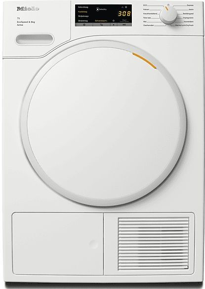 Miele - TWA 520 WP - Warmtepompdroger - Wit - 8 Kg - Energielabel C