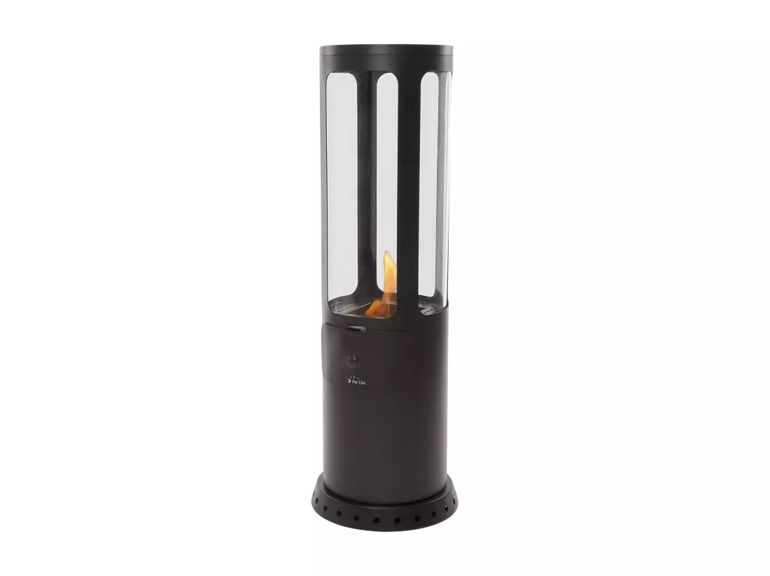 Poêle à éthanol 3kW en acier noir