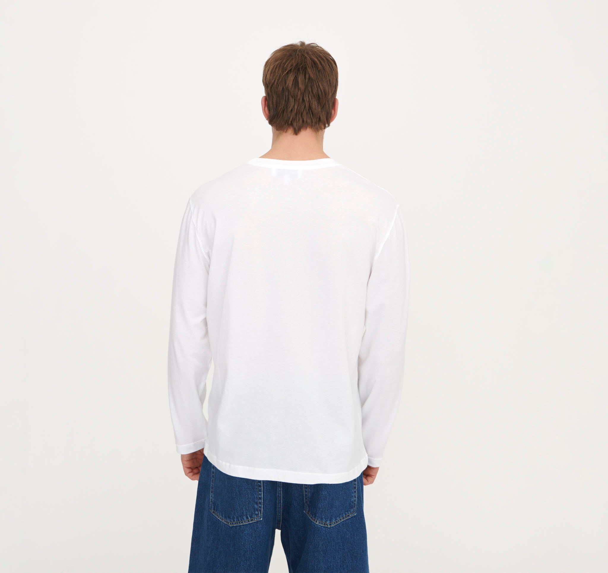 ORGANIC COTTON<br>True Boxy Fit Long Sleeve Tee