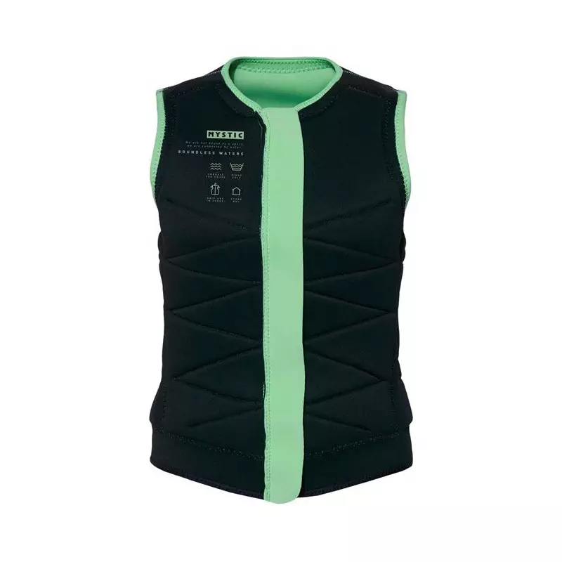 Gilet impact femme MYSTIC Juice Fzip Wake Lime Green