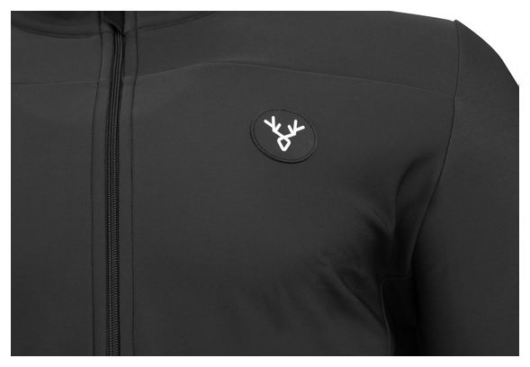 Maillot Manches Longues LeBram Allos Noir Coupe Ajustée