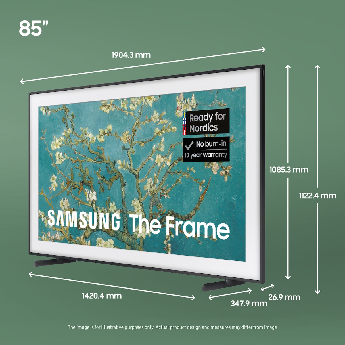 Samsung 85” LS03B The Frame 4K QLED TV (2023)