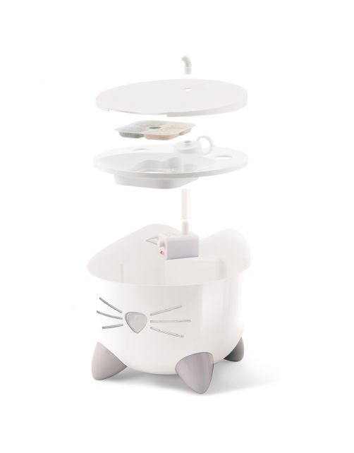 Catit Pixi Fountain - Kattendrinkbak - 20x20x16 cm Wit