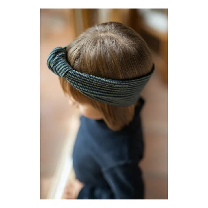 1+ in the family Bandeau Côtelé Rayé Luz | Bleu Vert