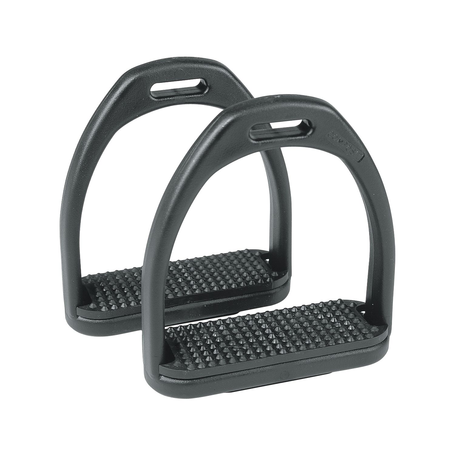 COMPOSITI Steigbügel, für Kinder  - schwarz - 10.0 cm