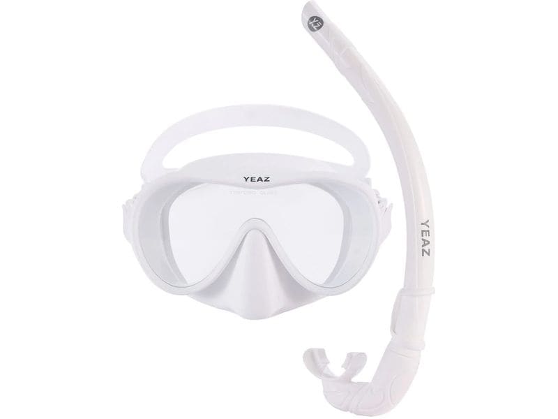 YEAZ Ocean Vibes Snorkel & Mask Weiss Tauchmaske