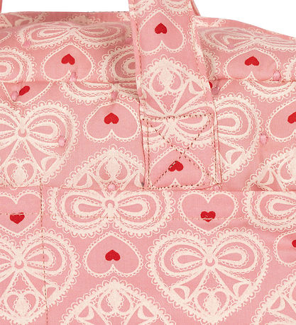 Konges Sløjd Wickeltasche für Puppe - Spitzen Pink