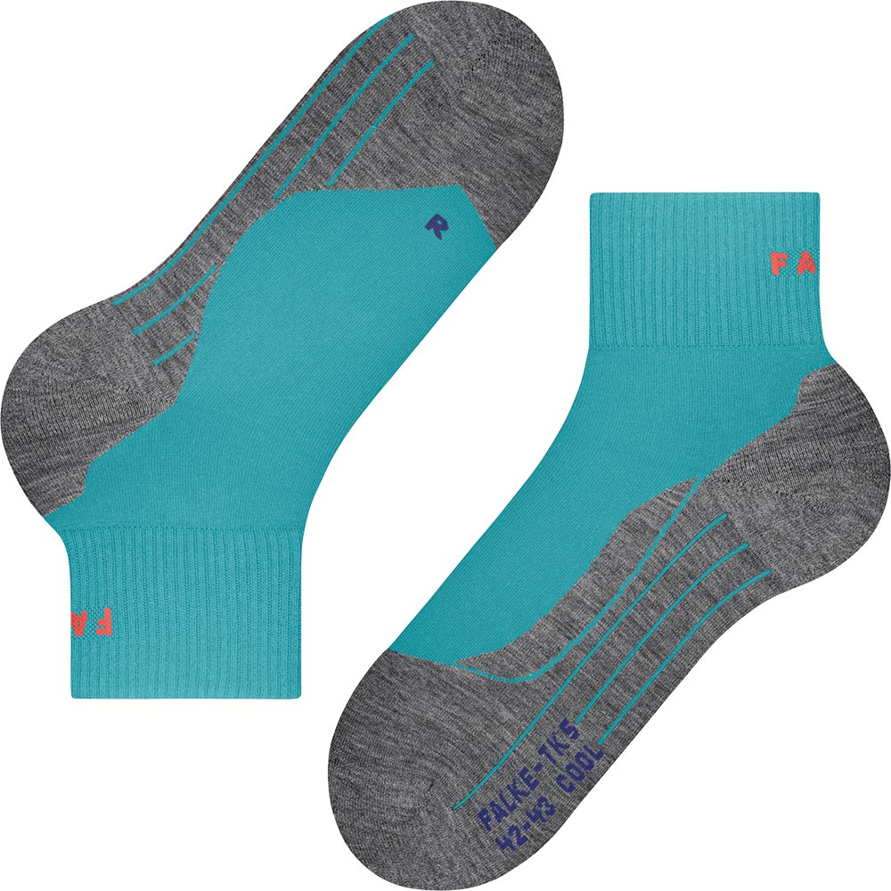 Falke TK5 Wander Cool Short Socken Damen turquoise