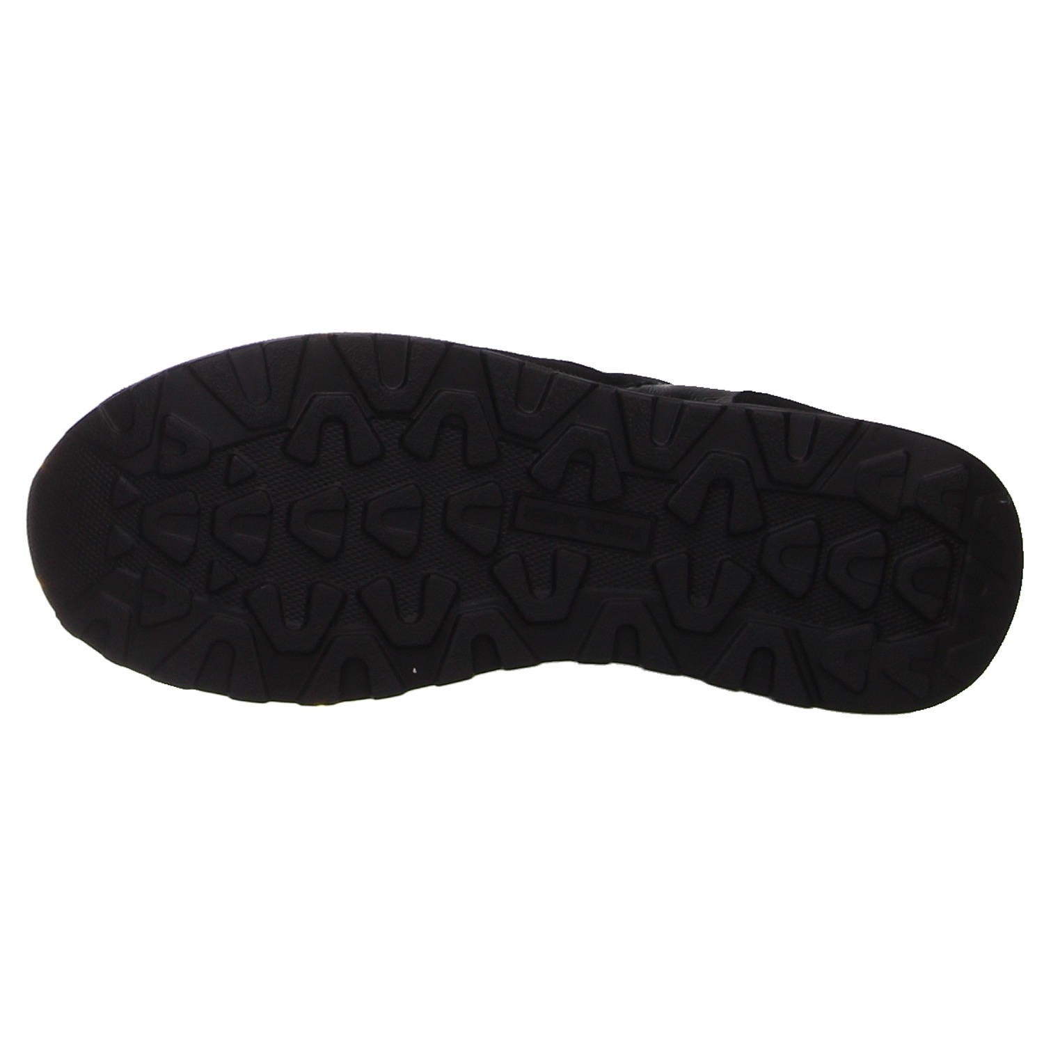 Waldläufer Sneaker schwarz schwarz