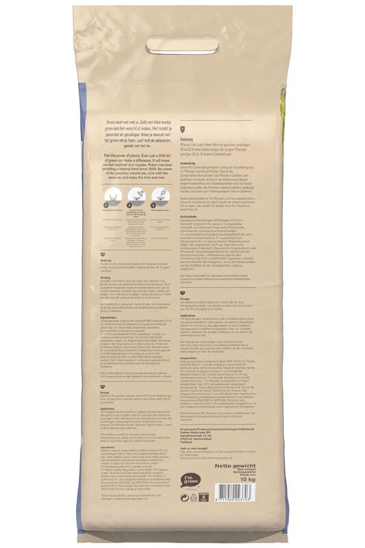 Pokon - Bio tuinmest - 100 m2 - 10 Kilogram