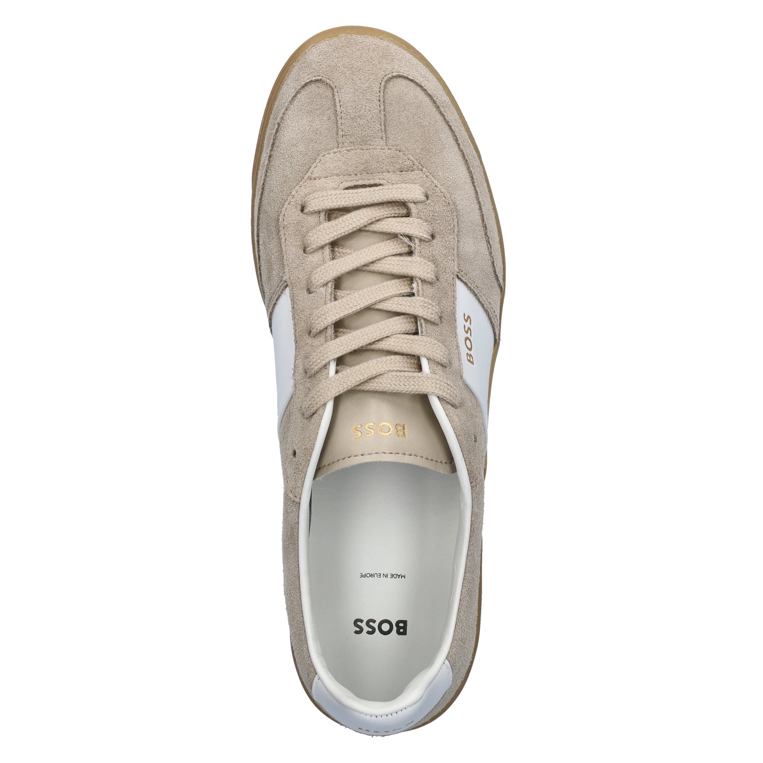 Boss Brandon Tennis heren sneaker BOSS Beige