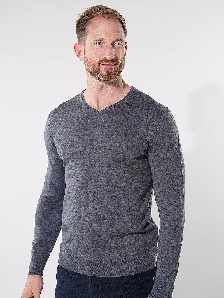 PROFUOMO Pullover grau