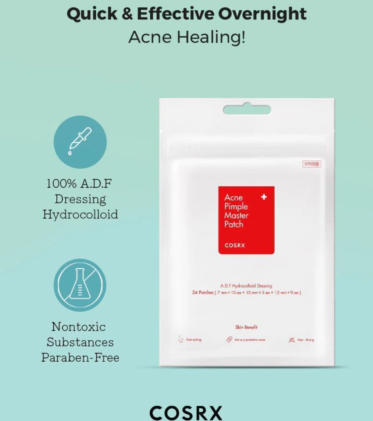COSRX - Manchas de manchas Acne Pimple Master Patch