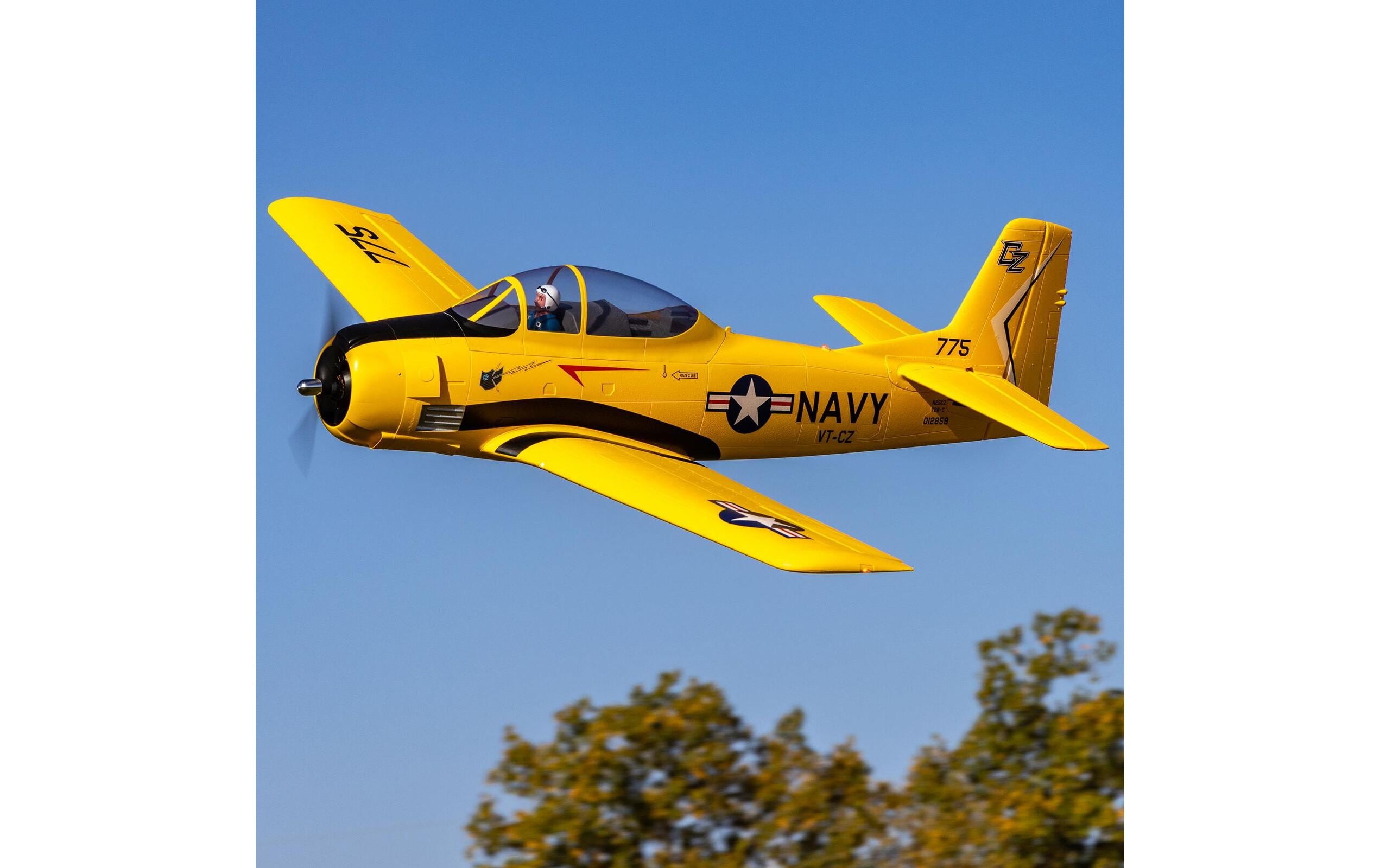 Warbird Carbon-Z T-28 Trojan 2.0 m BNF Basic<br>Scale Warbird mit Einziehfahrwerk und Spektrum Technik