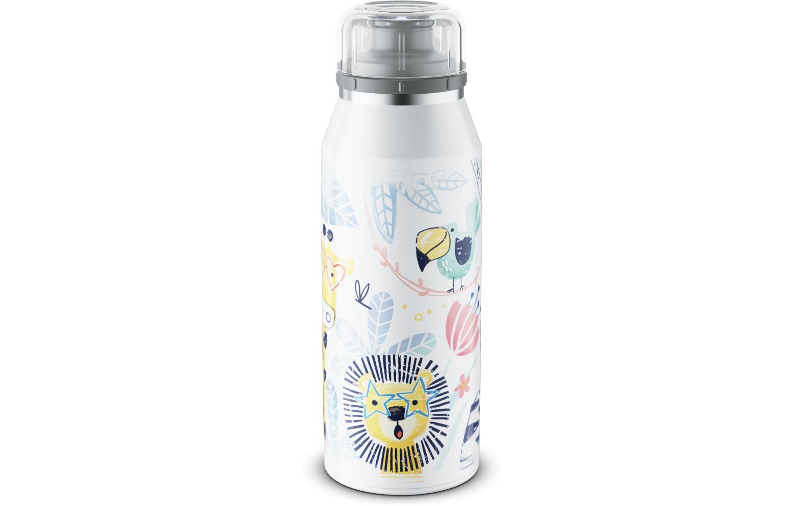 Thermosflasche Kids Crazy Jungle 350 ml, WeissIsolierflasche