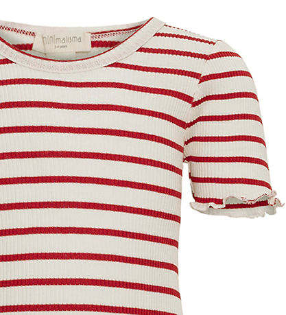 Minimalisma Kjole - Bird - Silke/Bomuld - Poppy Stripes